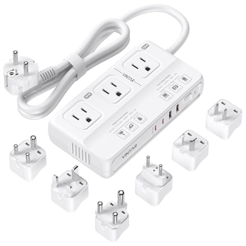 VINTAR 2000W Voltage Converter & Travel Adapter