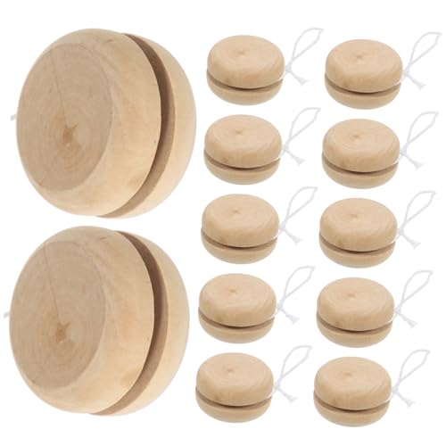 UKCOCO 15 bolas de graffiti de madera para actividades creativas para niños, juguete seguro y duradero, promueve la creatividad y la imaginación