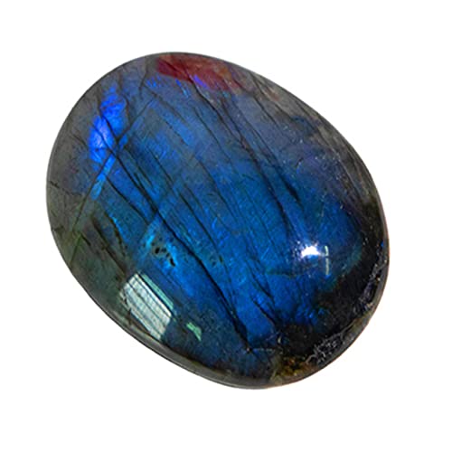 PHENOFICE 1個 ハンドル トパーズ原石 宝石ビーズ 瑪瑙の装飾 スムースブルー ネックレス用ペンダント relax のそみ 装飾石 ムーンストーン 天然水晶装飾品 結晶 Blue