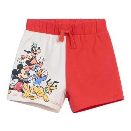 Image of Disney T-Shirt and French Terry Shorts Outfit Set Newborn to Little Kid Sizes (Newborn - 5)