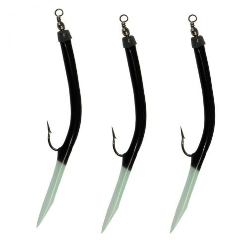 Team Norway Gummi Makk Schwarz/Lumin. Size 6/0 Cover