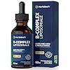 Vitamina B Complex Liposomiale Liquida Vegana | 60ml per 2 Mesi | con Vitamine B1 B2 B3 B5 B6 B7 B9 e B12 | Complesso Vitamina Gruppo B ad Alto Dosaggio | Vitamin B Complex Liposomal | Horbaach