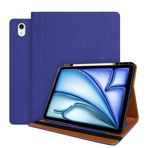 Étui en cuir iPad Air 13 M3 idéal pour travailler au café ou en voyage
