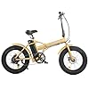 ECOTRIC Electric Bike 500W Folding Ebike 20" Fat Tire Foldable Electric Bicycle 48V 12.5AH Lithium Removable Battery Beach Snow Mountain E-Bike Commute Ebike for Adults 7-Speed #1