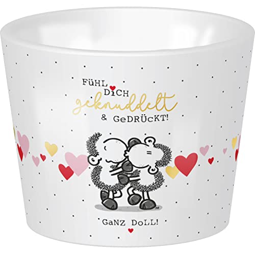 Sheepworld Knuddel Eierbecher 47762 Porzellan Mehrfarbig