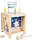 small foot 10974 Sesamstrasse Motorikwürfel aus Holz, 100% FSC-Zertifiziert, für multifunktionalen Spielspaß für Kinder ab 18 Monaten Spielzeug, Mehrfarbig