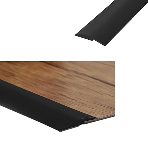 Tira de transición de suelo autoadhesiva, tira de transición de alfombra laminada, tiras divisoras de umbral de piso, borde de piso, adecuadas para
