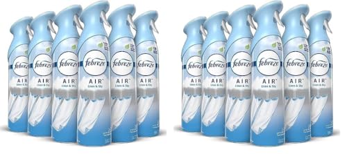 Febreze AIR Freshener, Linen & Sky 8.8 oz (Pack of 2)