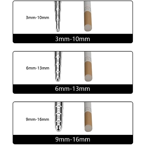 尿道ペニスプラグ尿道ブジー尿道拡張尿道責め尿道オナニーグッズ目盛り付き尿道棒リング付きステンレスコックプラグ尿道バイブにょうどう バイブ 男性向けあだるとグッズ 男性亀頭 責め グッズにょうどう プラグ 男性向けsmグッズ 男性向けsex toy for menアナルディルド 初心者 細いアナルプラグ (直径9mm～16mm) - 画像5