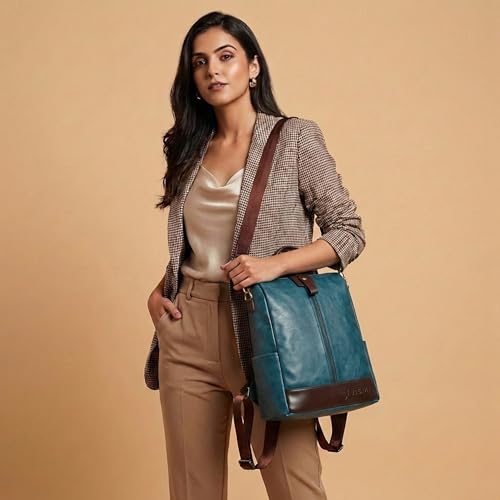 Image of VISMIINTREND Backpack for Women | Stylish Vegan Leather Backpack Bags for Women | College Bag for Girls | Office, Travel & Daily Use