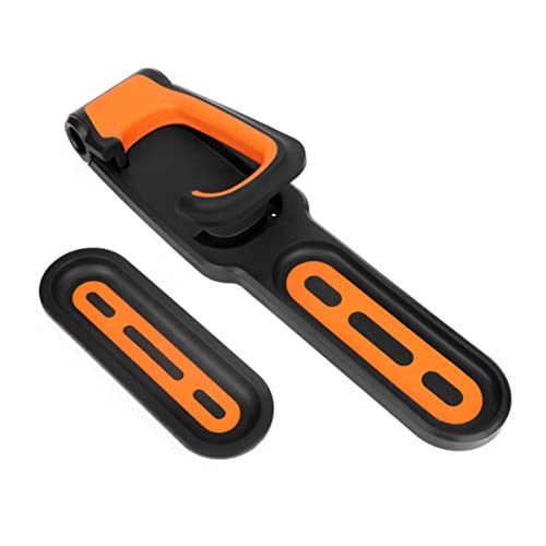 UPKOCH 1 Juego gancho de bicicleta colgador de bicicleta duradero Poseedor práctico colgador de bicicletas colgador de pared colgador de bicicleta resistente portabicicletas Pararse AbS