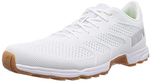 Inov-8 Mens Flite 245  Cross-Trainer & Fitness Shoes  Mens HIIT & Running Shoes - White/Gum- 11.5