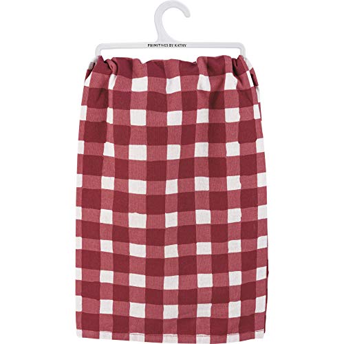 Primitives By Kathy 110024 Most Wonderful Time Of The Year Dish Towel, 28-Inch Square, Cotton #TOP1
