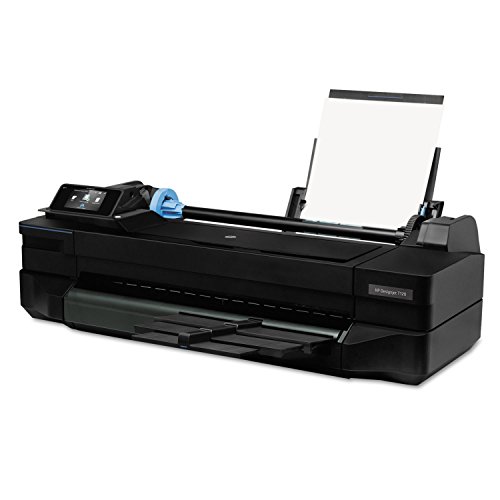 HP Designjet T120 ePrinter Series Großformatdrucker (61 cm (24 Zoll), 1200x1200 DPI, WiFi, USB 2.0) schwarz
