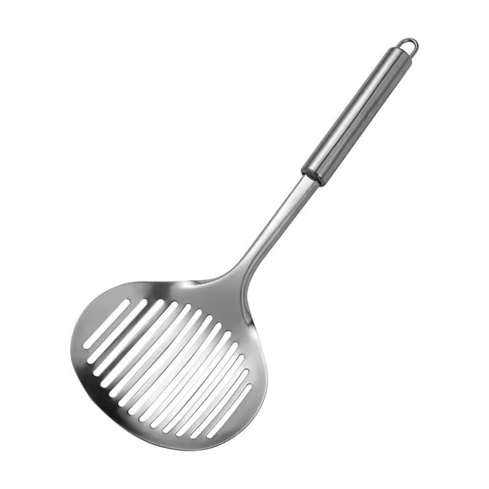 Espátula para freír pescado con base ranurada, un básico imprescindible entre tus útiles culinarios