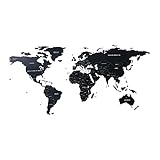 WORLD MAP ART IST EINFACH ZU MONTIEREN - Geschätzte Montagezeit 1-2h. Alles, was Sie für die Montage benötigen, ist im Paket enthalten.
