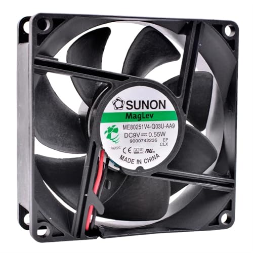 Ventilateur de refroidissement ME80251V4-Q03U-AA9 80x25mm 9V 0.55W