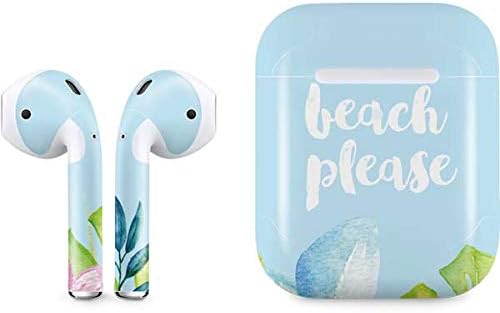 Skinit Decal Audio Skin Compatible with Apple AirPods 2 - Beach Please Design