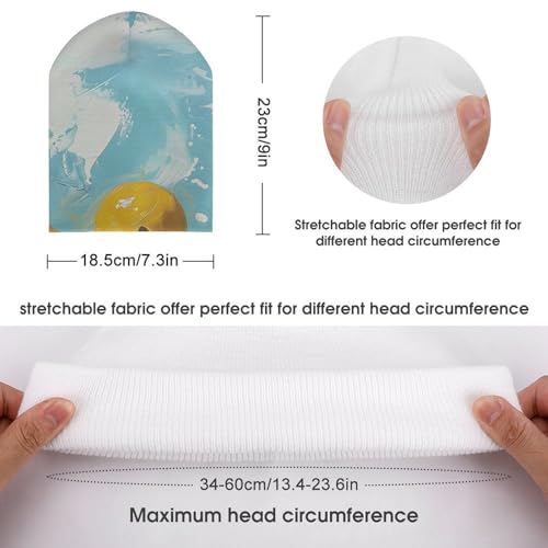 Exotic LeavesChildren's Polyester Knitted Hat, Easy to Travel2