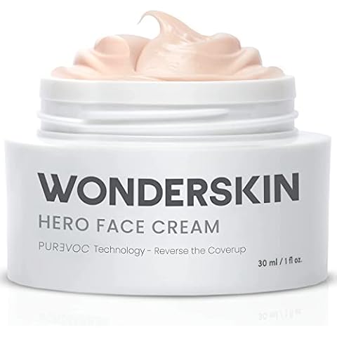 Wonderskin Purevoc Hero Face Cream, Anti Wrinkle Moisturizing Face Cream, Hydrating Face Moisturizer for Women & Men, Anti Aging Face Moisturizer, Daily Facial Moisturizer for Dry Skin Cover