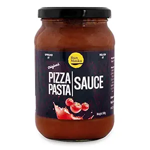 Original Pizza & Pasta Sauce | Ready to Eat Healthy Food | Made with Fresh Tomatoes | No Added Preservatives, Colors & Flavours (500 g)