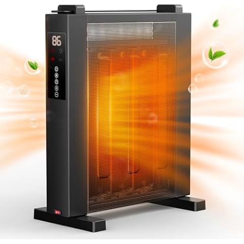 Air Choice Convection Space Heater, 1500W Whole Room Heater for Indoor Use Large Room with Thermostat,12H Timer, Remote, Eco, Child Lock, Electric Heaters for Indoor Use, Garage, Workshop, Basement Cover