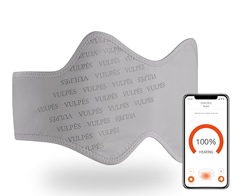 Vulpés HeatBelt PRO – Intelligenter Wärmegürtel für Rücken, Nieren und Becken | Organisches Bambus Material | Smartphone Steuerung | 5.000 mAh PowerBank | Entwickelt in Deutschland Vulpés HeatBelt PRO – Intelligenter Wärmegürtel für Rücken, Nieren und Becken | Organisches Bambus Material | Smartphone Steuerung | 5.000 mAh PowerBank | Entwickelt in Deutschland