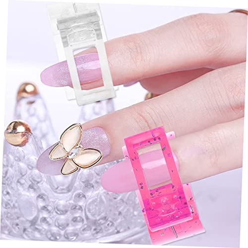 Set de clips para molde y extensión de uñas miniatura 2