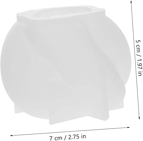 Miniatura 3 de Molde de vela de silicona, 4 piezas, molde de silicona para velas de silicona, molde de vela de aroma para gelatinas, moldes para velas de aroma,