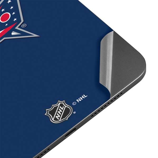 Skinit Decal Tablet Skin Compatible with iPad Mini 7 (2025) - Officially Licensed NHL Columbus Blue Jackets Logo Design