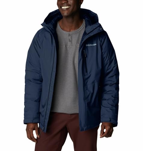 Image of Columbia Men's Omni-Heat Inifnity Oak Harbor II Hiking and Trekking Insulated Polyester Standard Length Jacket