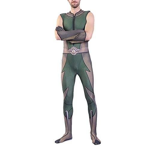 Puruuige The Deep Costume Set The Deep Cosplay Outfits Set Cartoon Jumpsuit Bodysuits Set for Kids Adult