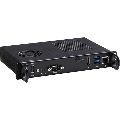 Image of Industrial Mini OPS PC, Desktop Computer NDiS M538 Intel Core Processor i5-8500T 2.1-3.5GHz, Windows 10 IoT Value, 16G RAM, 128G SSD, 1xLAN, 1xCOM, 3xUSB 3.1, 4 x USB2.0, HDMI /DP Ports