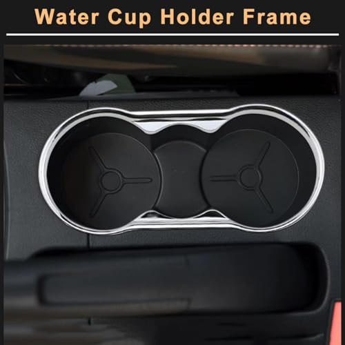 Portavasos para Ford Fiesta MK7 2009-2013 plata miniatura 2