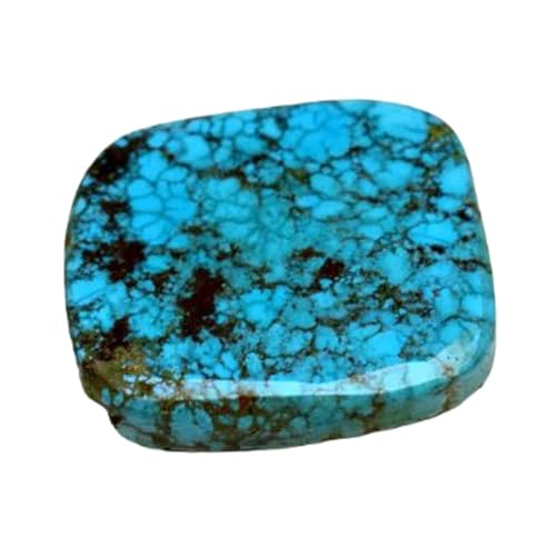 Pierre turquoise naturelle forme coussin de qualité supérieure pour haute joaillerie