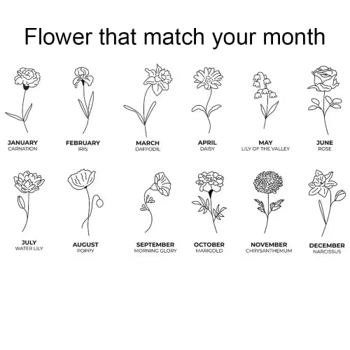 Godmerch Custom Embroidered Birth Month Birth Flower Sweatshirt, Crewneck Sweatshirts For Women, Flower Sweatshirts, Gift For Her, Birthday Gift Ideas, Birthday Gifts For Women #TOP1