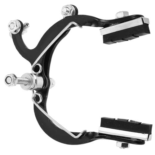 Homoyoyo Vintage Thickened C Brake Caliper for Road Bikes, Black Metal