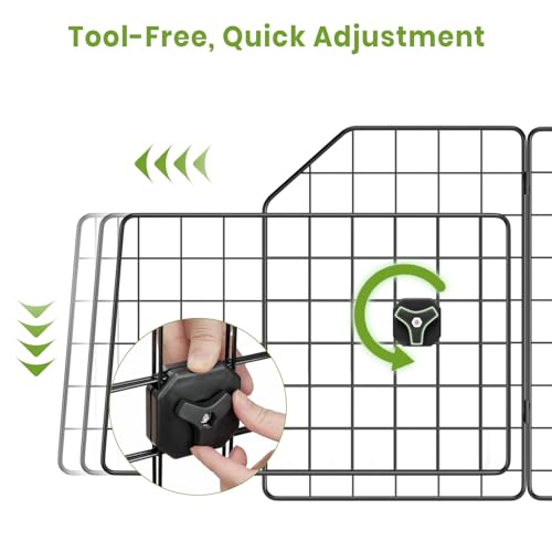 APTY SUV Car Dog Barrier, Pet Trunk Barrier, Vehicle Divider Mesh Gate on Backseat - Adjustable for Universal Fit, Portable Folding Design, Straps and Bungee Cords for Superior Stability - Thumbnail 5