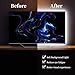 iNextStation 6.6ft 2M 5V USB COB LED Strip Light, 640LEDs 6000K Cold White USB LED Strips Dimmable CRI 93+ Flexible LED Tape Lights for TV Backlight, Under Cabinet, Mirror, Wardrobe, Home Decor