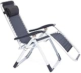 XZGDEN Lightweight Folding Deck Chair Zero Gravity Reclining Lounge Patio Chairs Folding Patio Lawn