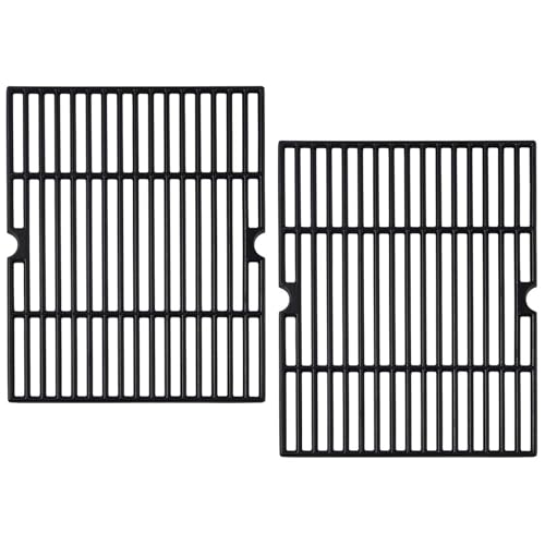 Image of 17 1 /8 inch x 12 7 /16 inch Cooking Grates Replacement for Nexgrill 720-0830MN, 720-0670E, 720-0737, Grill Master 720-0670E, Grill Chef BM616, GC610, Cooking Grid for Nexgrill Grill Grates Replacement