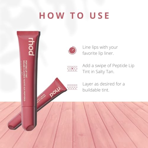Image of Peptide Lip Tint | Hydrating Tinted Lip Balm | Buildable, Creamy Color & Lip Care | Moisturising | Non-Sticky | Soft & Smooth Lips (Multicolour-8p)