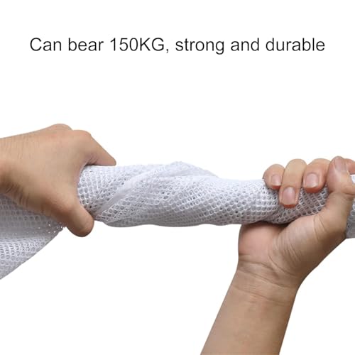 Treppen Schutznetz Kinder, Geländer Sicherheitsnetz, Treppenschutznetz für Kinder, Safety Net, Treppe Geländer Zaun Mesh, Sicherheitsnetz für Balkon, Baby Balkonnetz (2m x 78cm)