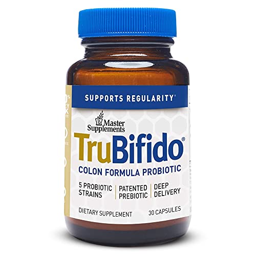 TruBifido Master Supplements 30 Capsules - Powerful Probiotic for Colon Health & Energy - Immune Booster, Supports Regularity - Gluten Free - 30 Servings