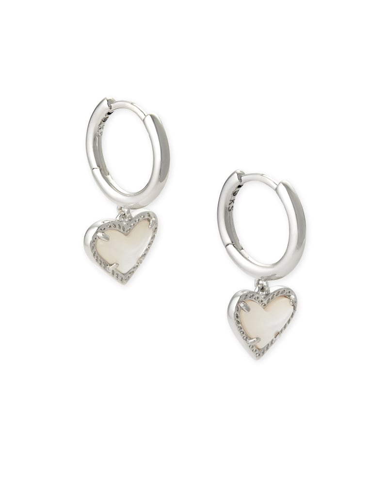 Kendra Scott Ari Heart Huggie Earrings for Women Fashion Jewelry