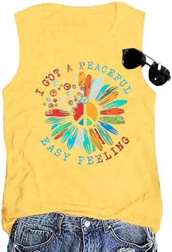 Mountain Sunrise Tank Tops Women Hiking Mountain Sleeveless T Shirt Tees Camping Vest Muscle Shirt
