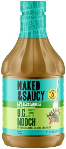 Amazon.com : Naked & Saucy Nooch Low Calorie Original Dressing, Gluten