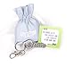 key2Bme ARTIST key - swirl art keychain & inspirational quote - the cute cool fun unique artsy small art gift under $10 for giving painters sketch kids teens friends girls women art teacher