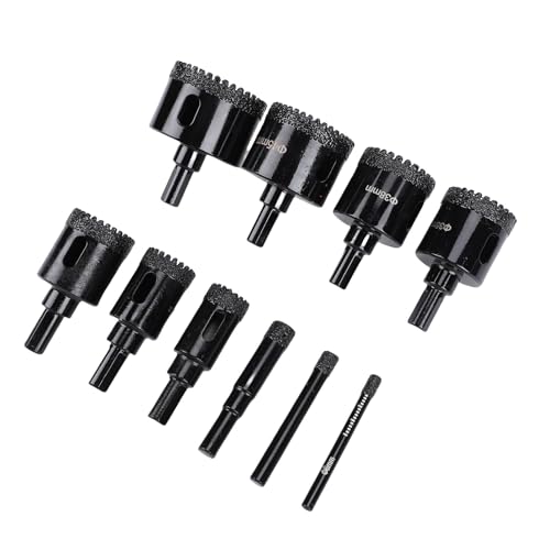 Kit de 10 brocas para azulejos con guía de EVA miniatura 7