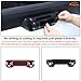Aunginsy Tailgate Handle Trim Cover Compatible with Toyota Tundra 2022-2025 Car Rear Trunk Door Tailgate Handle Tail Gate Liftgate Scratch Protector Decorative Cover ABS Exterior Accessories(2 Holes)